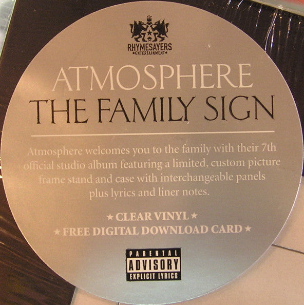 Atmosphere (2) : The Family Sign (2xLP, Album, Ltd, Cle)
