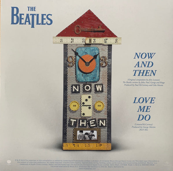 The Beatles : Now And Then (12", Single, Ltd)