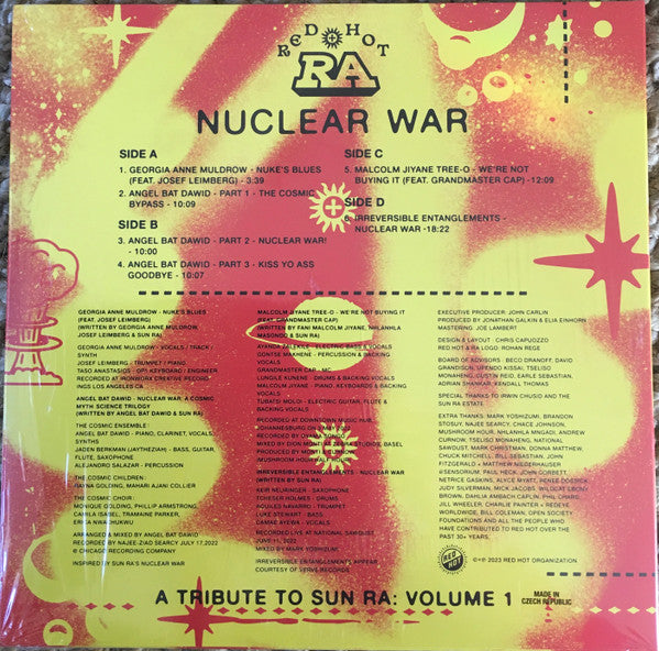 Various : Red Hot & Ra: Nuclear War (LP, Album, RSD, Comp)