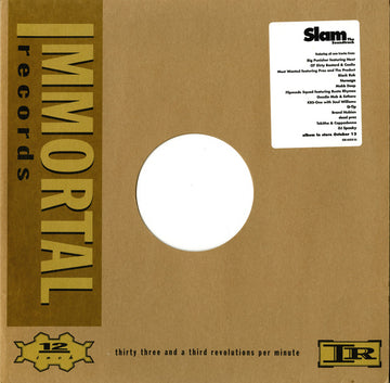 Various : Slam - The Soundtrack (2x12", Promo)
