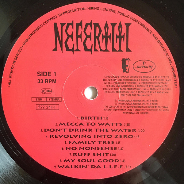 Nefertiti (2) : L.I.F.E. - (Living In Fear Of Extinction) (LP, Album)
