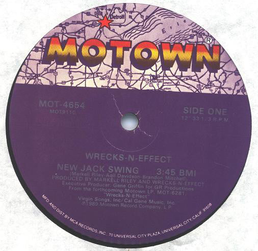 Wrecks-N-Effect : New Jack Swing (12", Single, Glo)