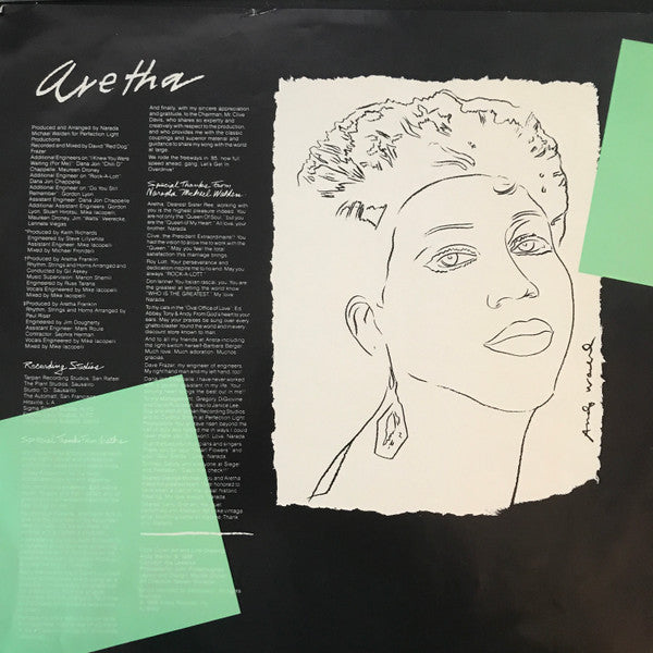 Aretha Franklin : Aretha (LP, Album, Club)