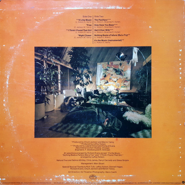 The Natural Four : Nightchaser (LP, Album)