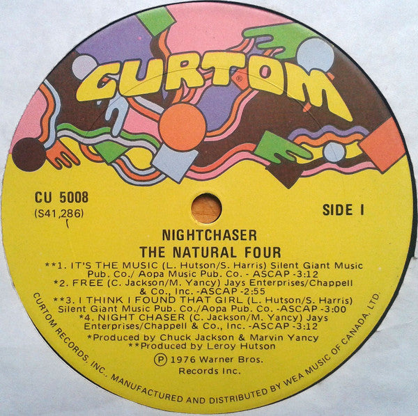 The Natural Four : Nightchaser (LP, Album)