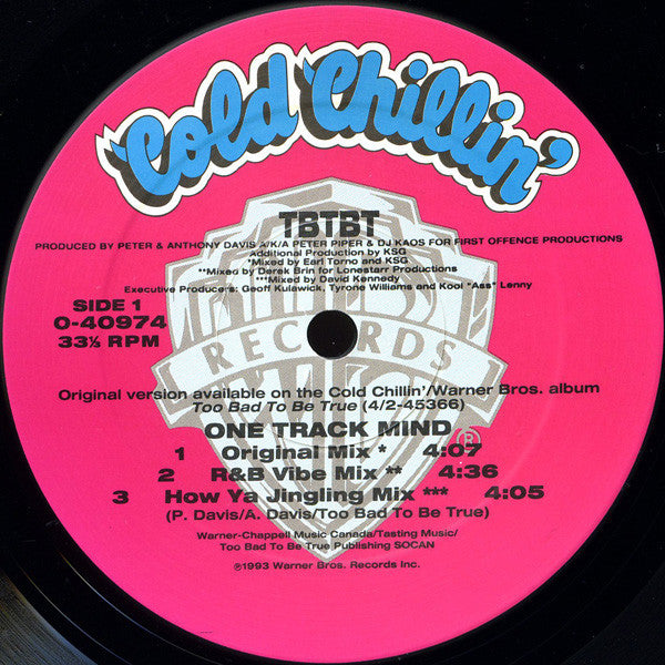 TBTBT : One Track Mind (12")