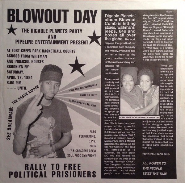 Digable Planets : Blowout Comb (2xLP, Album)