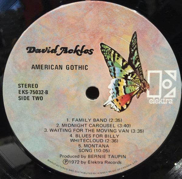 David Ackles : American Gothic (LP, Album)