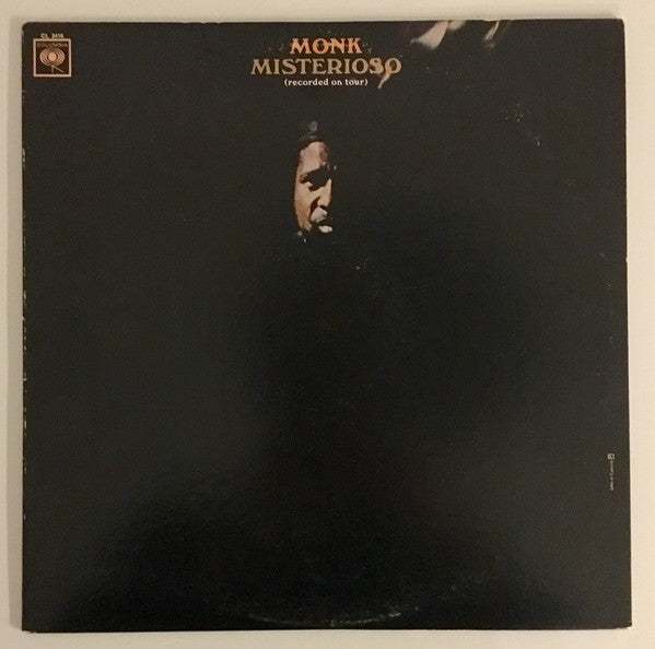 Monk* : Misterioso (Recorded On Tour) (LP, Mono)