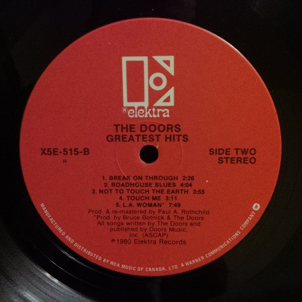 The Doors : Greatest Hits (LP, Comp)