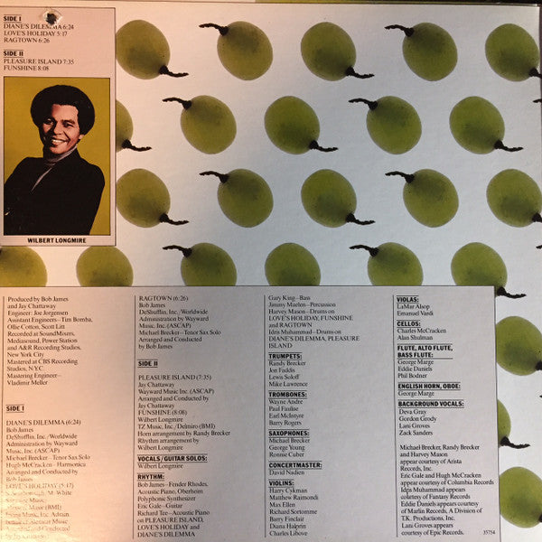 Wilbert Longmire : Champagne (LP, Album, Gat)