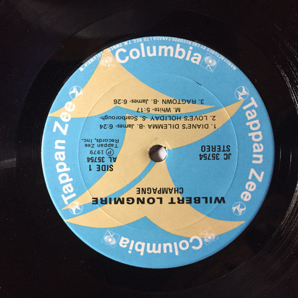 Wilbert Longmire : Champagne (LP, Album, Gat)