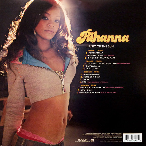 Rihanna : Music Of The Sun (2xLP, Album, RE)