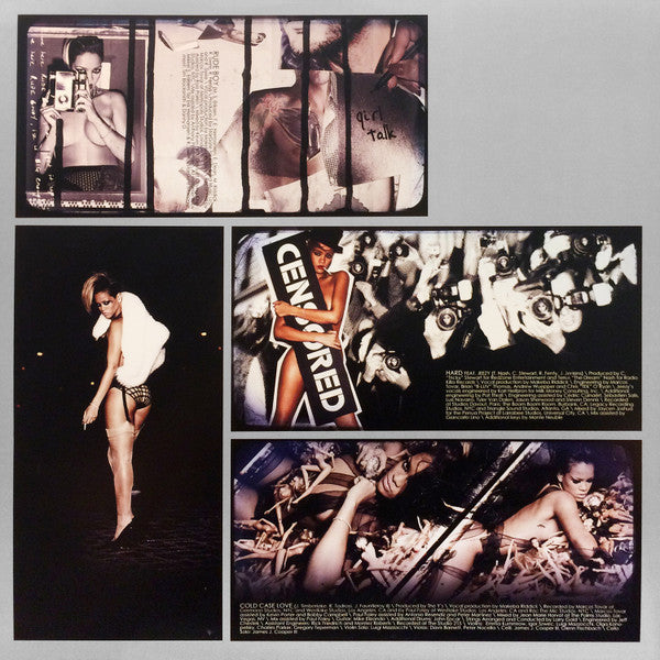 Rihanna : Rated R (2xLP, Album, RE)