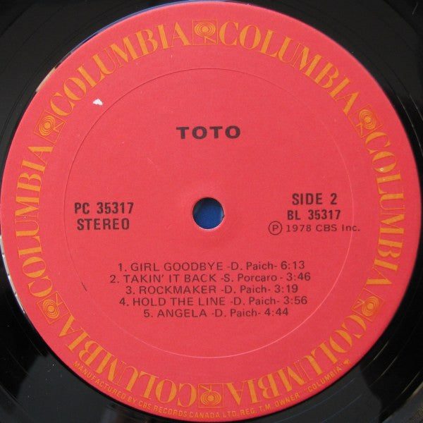 Toto : Toto (LP, Album)