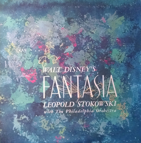 Leopold Stokowski With The Philadelphia Orchestra : Walt Disney's Fantasia (3xLP, Album, RE, RP, Gat)