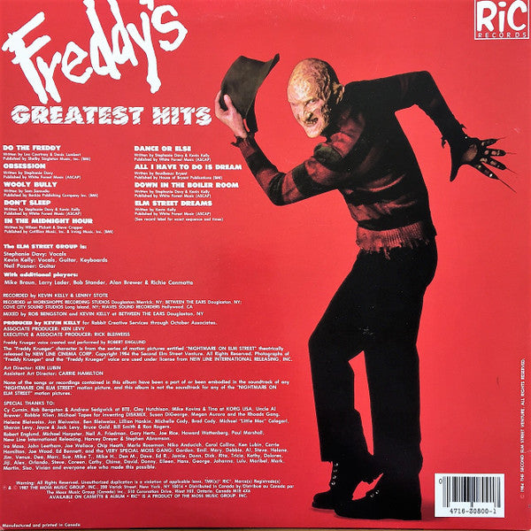 The Elm Street Group : Freddy's Greatest Hits (LP, Album)