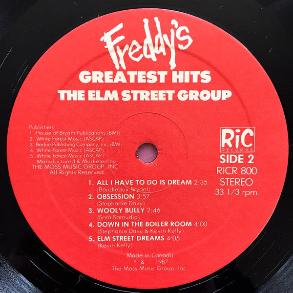 The Elm Street Group : Freddy's Greatest Hits (LP, Album)