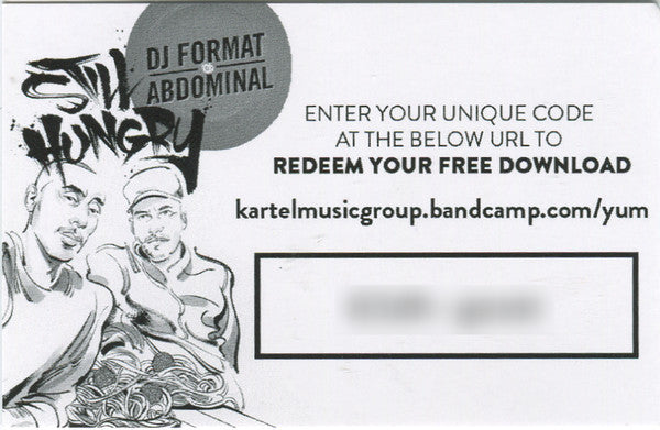 DJ Format & Abdominal : Still Hungry (LP, Album)