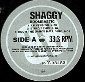 Shaggy : Boombastic (12")