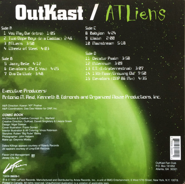 OutKast : ATLiens (2xLP, Album, RE)