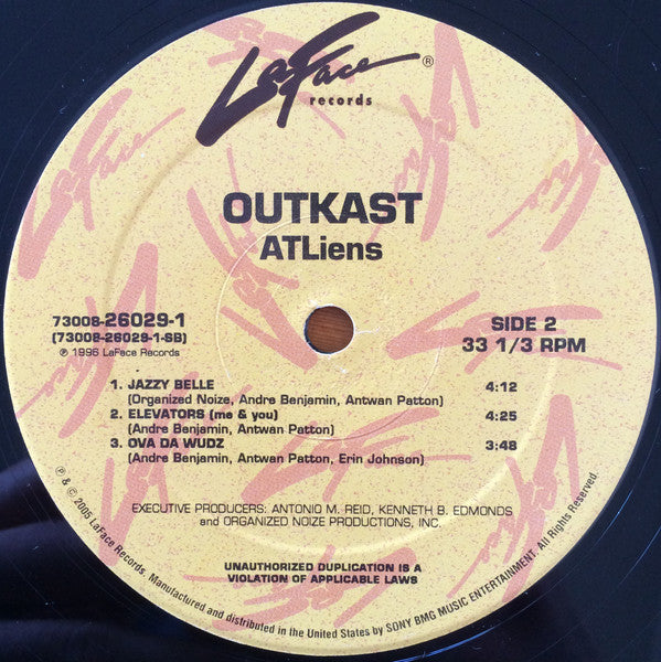 OutKast : ATLiens (2xLP, Album, RE)