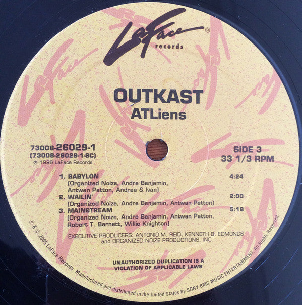 OutKast : ATLiens (2xLP, Album, RE)