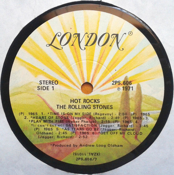 The Rolling Stones : Hot Rocks 1964-1971 (2xLP, Comp, RE)