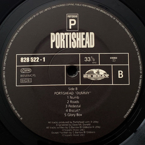 Portishead : Dummy (LP, Album, RE, 180)
