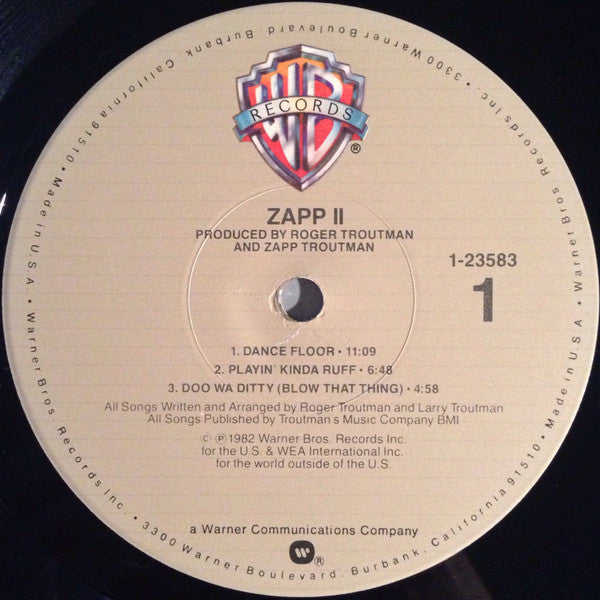 Zapp : Zapp II (LP, Album, Jac)