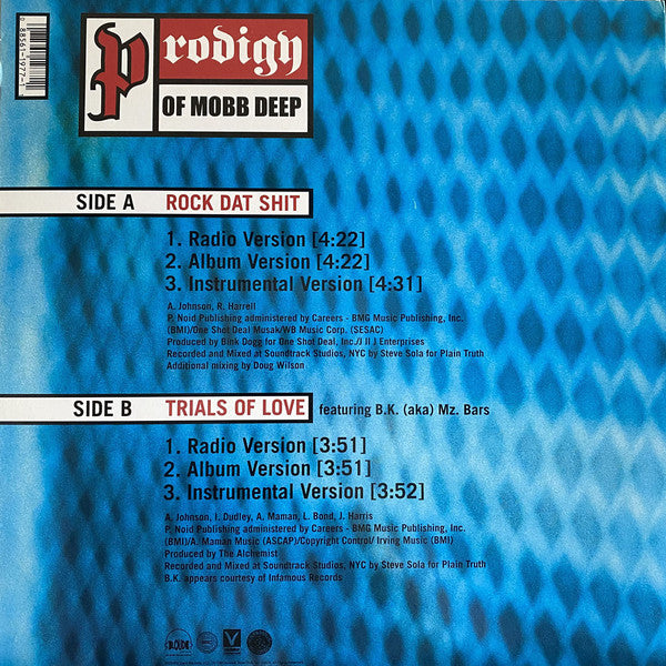 Prodigy : Rock Dat Shit (12")