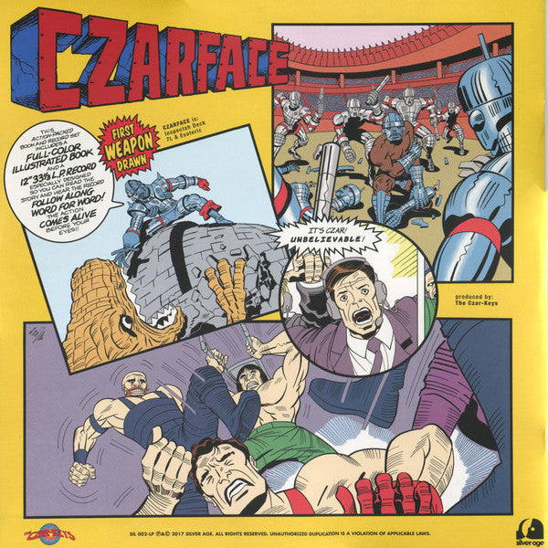 Czarface : First Weapon Drawn (A Narrated Adventure)  (LP, Album, Ltd)
