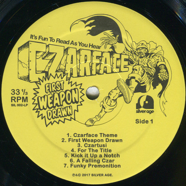 Czarface : First Weapon Drawn (A Narrated Adventure)  (LP, Album, Ltd)