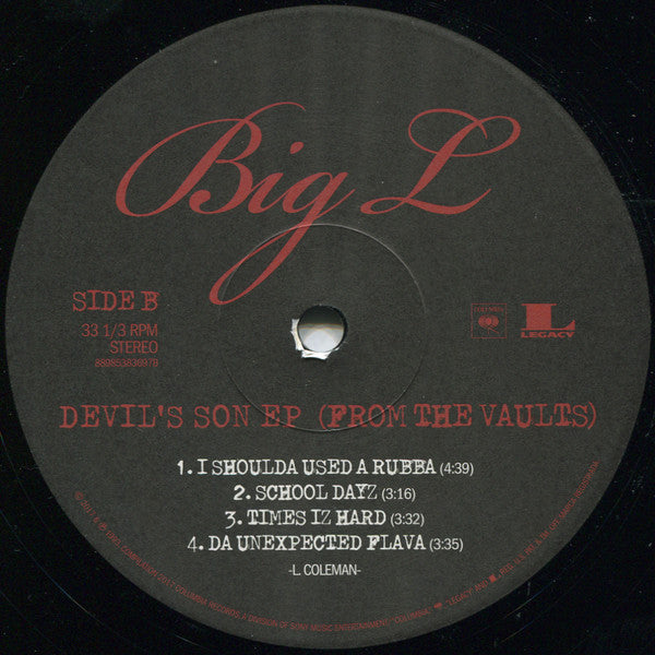 Big L : Devil's Son EP (From The Vaults) (12", EP, Ltd)