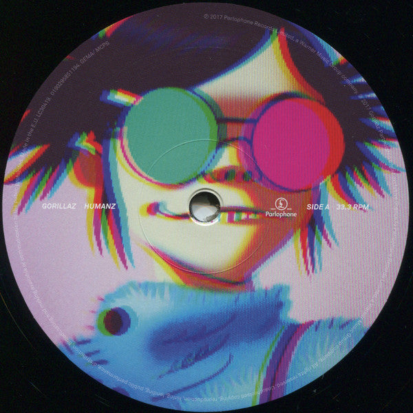 Gorillaz : Humanz (2xLP, Album)