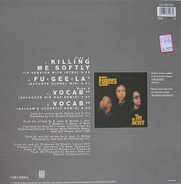 Fugees : Killing Me Softly (12")