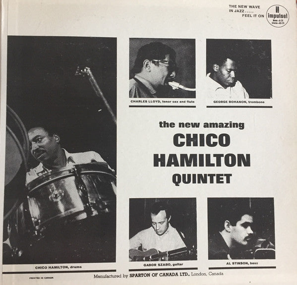 The Chico Hamilton Quintet : Passin' Thru (LP, Album)
