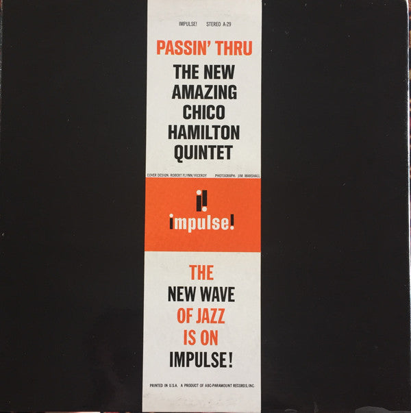 The Chico Hamilton Quintet : Passin' Thru (LP, Album)