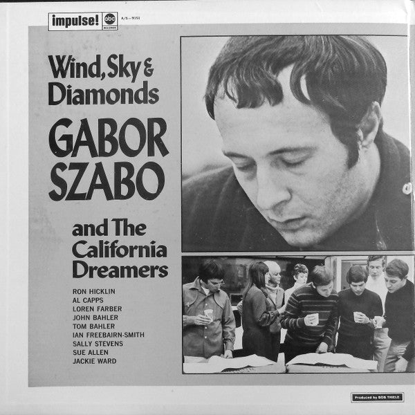 Gabor Szabo And The California Dreamers : Wind, Sky And Diamonds (LP, Album)