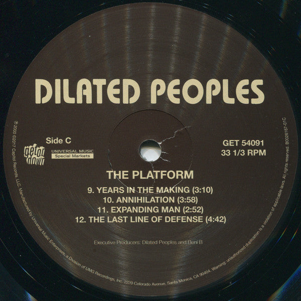 Dilated Peoples : The Platform (2xLP, Album, RE)