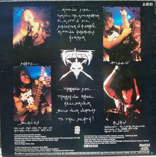 Voïvod : Rrröööaaarrr (LP, Album)