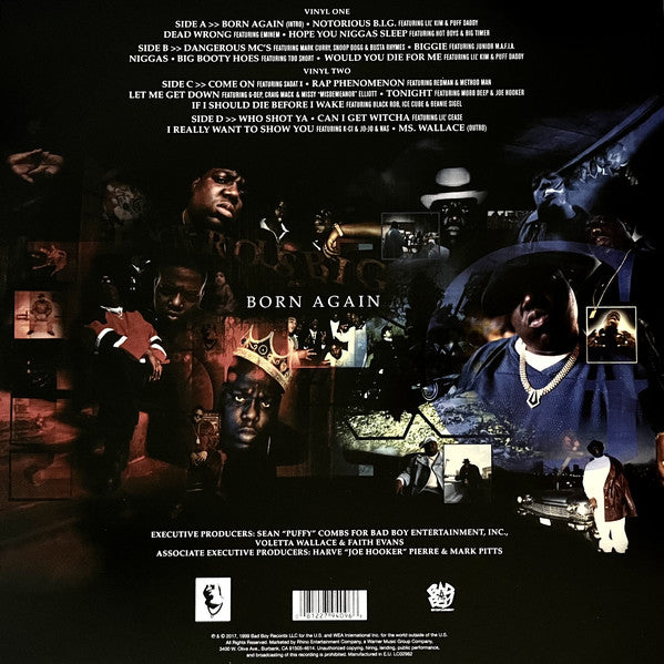 Notorious B.I.G. : Born Again (2xLP, Album, Ltd, RE, Gol)