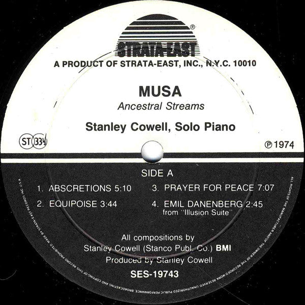 Stanley Cowell : Musa • Ancestral Streams (LP, Album)