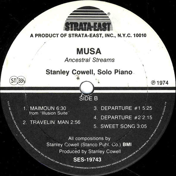 Stanley Cowell : Musa • Ancestral Streams (LP, Album)