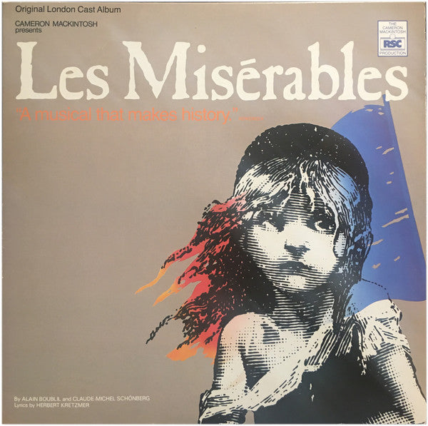 Alain Boublil And Claude-Michel Schönberg : Les Misérables (2xLP, Album)