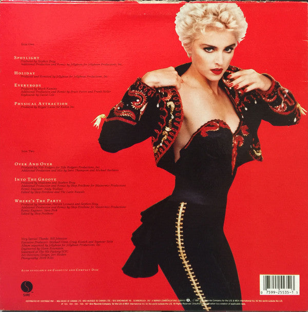 Madonna : You Can Dance (LP, Comp, Mixed)