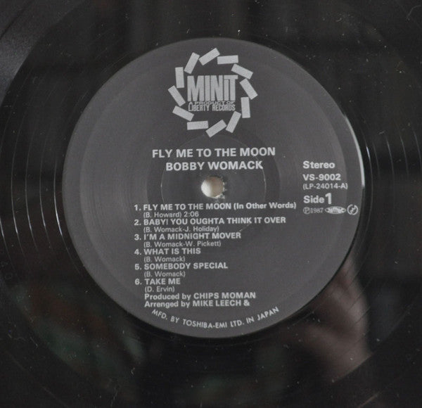 Bobby Womack : Fly Me To The Moon (LP, Album, RE)
