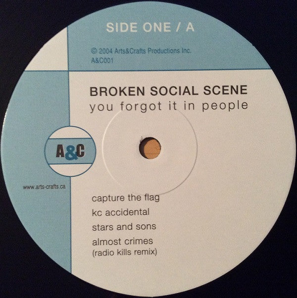Broken Social Scene : You Forgot It In People (2xLP, Album, RE, GZ )