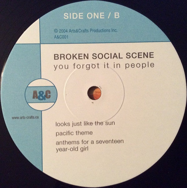 Broken Social Scene : You Forgot It In People (2xLP, Album, RE, GZ )