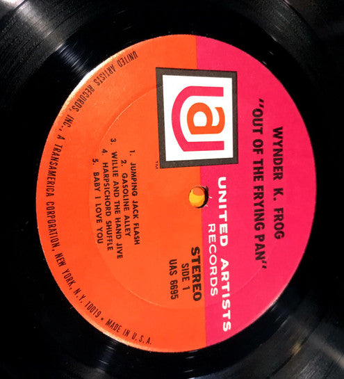 Wynder K. Frog : Out Of The Frying Pan (LP, Album)